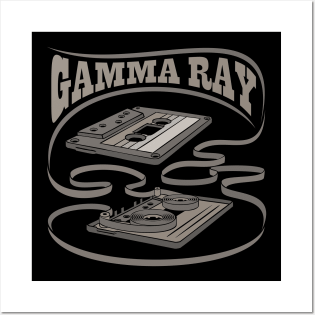 Gamma Ray Exposed Cassette Wall Art by Vector Empire